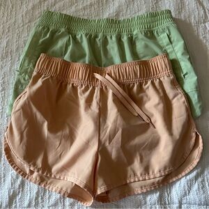 Girls shorts size L 10-12‎ - 2 pairs